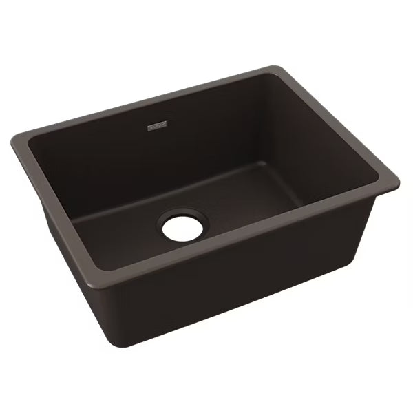 Quartz Classic® 24-5/8" x 18-1/2" x 9-1/2" Single Bowl Undermount Sink Mocha