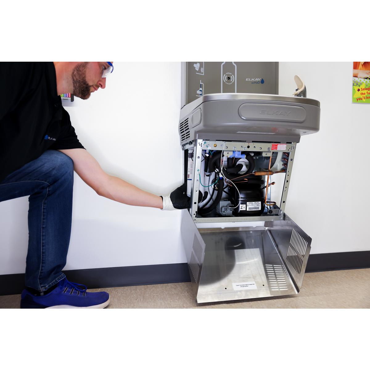 Bottle Filling Station & Bi-Level Cooler - Wall Mount