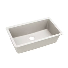 Quartz Luxe® 33" x 18-7/16" x 9-7/16" Single Bowl Undermount Sink Ricotta