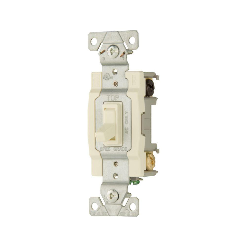 4-Way Grounding Toggle Switch - Polycarbonate - 120 V