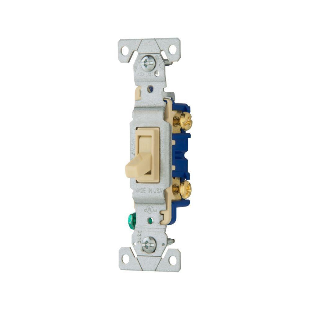 Toggle Switch - 0.75" W x 0.88" D - 120 V AC
