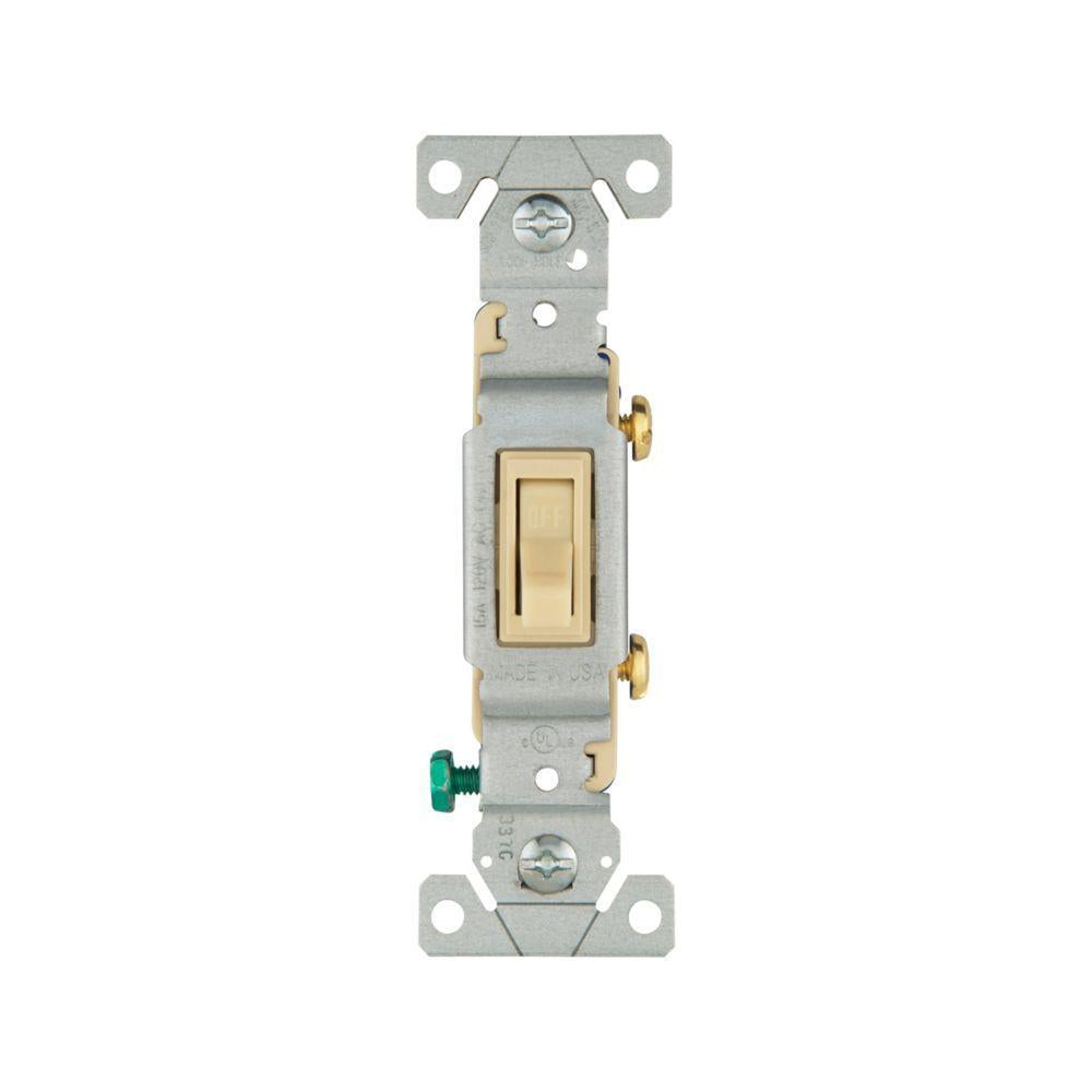 Toggle Switch - 0.75" W x 0.88" D - 120 V AC