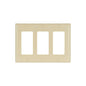 Standard Decorator Wall Plate - Ivory - Thermoset