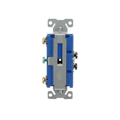 Duplex AC Toggle Combination Switch - Thermoplastic