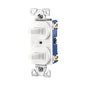 3-Way Duplex AC Toggle Combination Switch - Thermoplastic