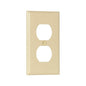EATON Arrow Hart™ 5132V Standard Wall Plate, 1 Gangs, 2-3/4 in W x 4-1/2 in H, Nylon, Ivory