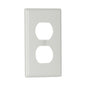 EATON Arrow Hart™ 5132W Standard Wall Plate, 1 Gangs, 2-3/4 in W x 4-1/2 in H, Nylon, White