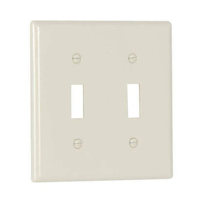 Standard Toggle Switch Wall Plate - 2 Gangs