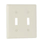 Standard Toggle Switch Wall Plate - 2 Gangs