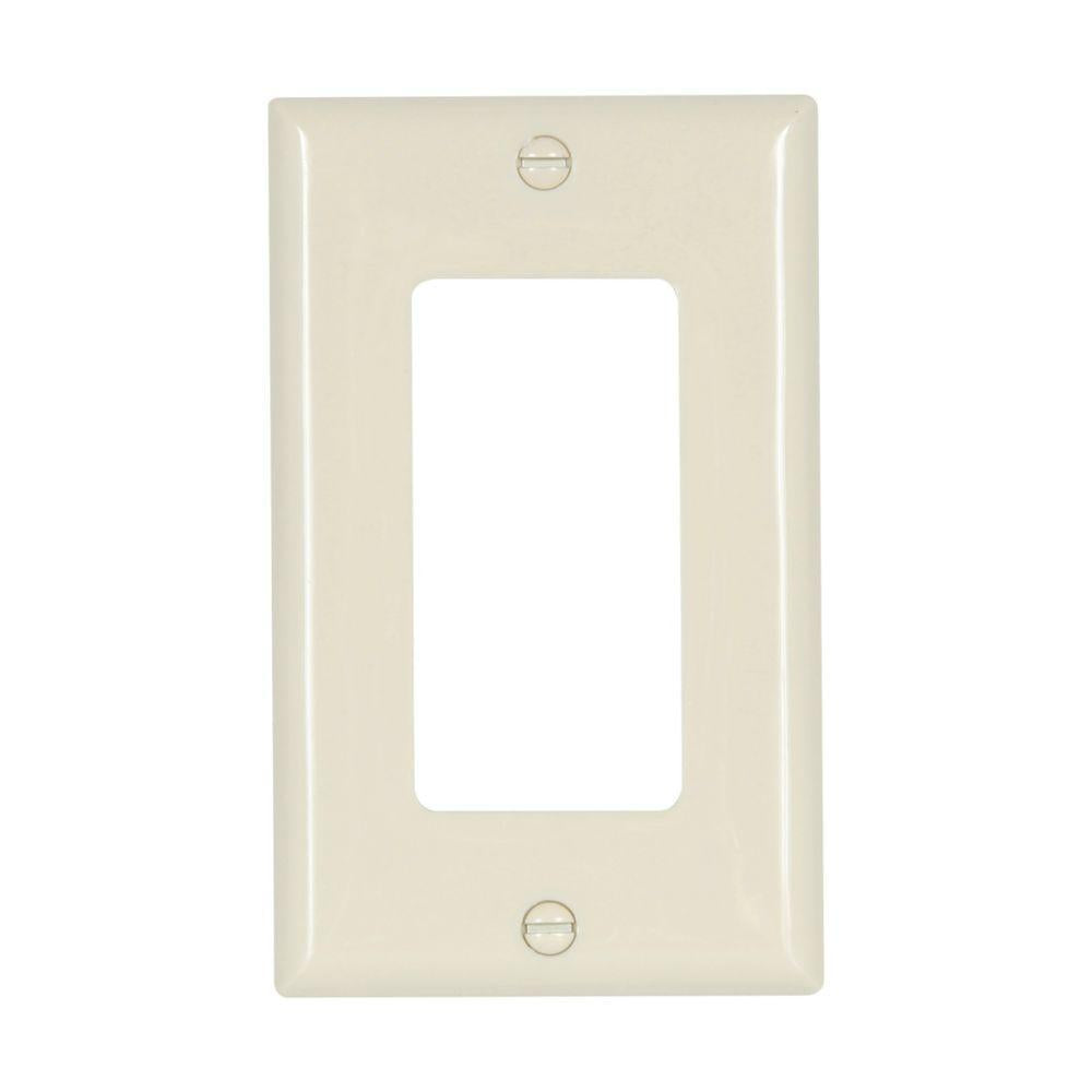 Standard Decorator Wall Plate - Light Almond