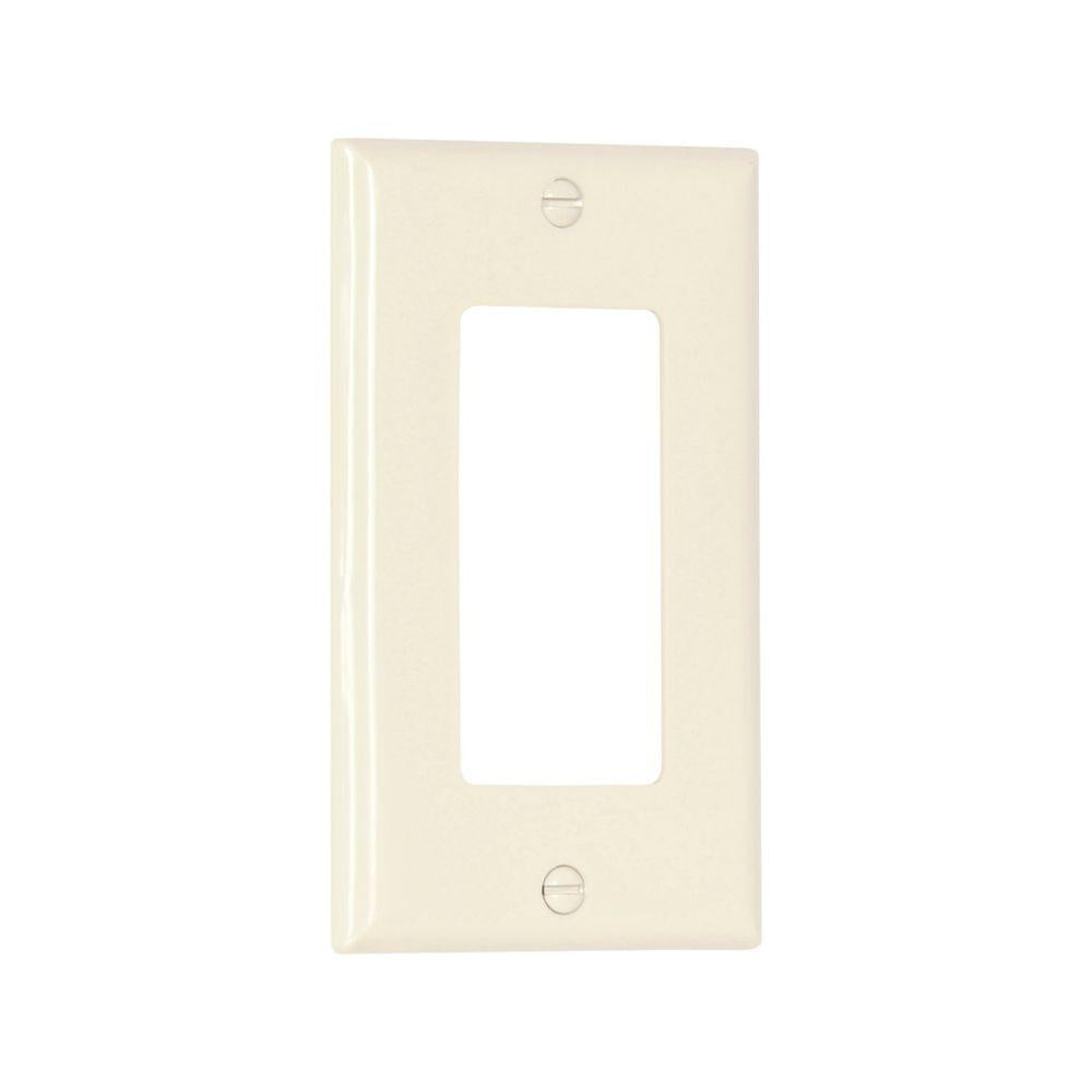 Standard Decorator Wall Plate - Light Almond
