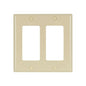 Standard Decorator Wall Plate - 2 Gangs