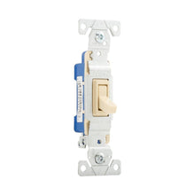 EATON Arrow Hart 7503V 3-Way Standard Grade Decorator Switch, 120/277 V AC, 15 A