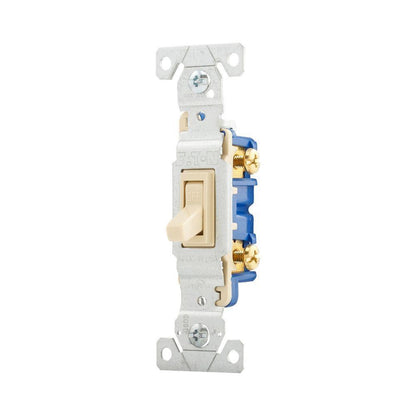 3-Way Standard Grade Decorator Switch - Ivory - 120/277 V AC