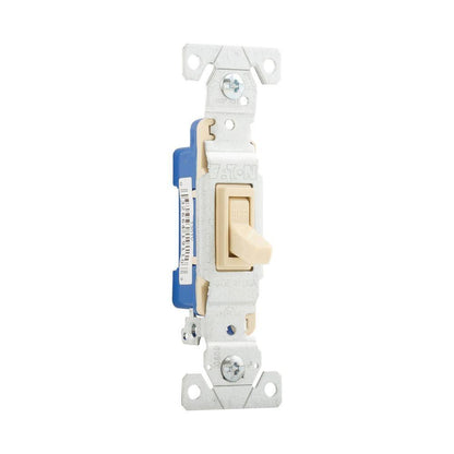 3-Way Standard Grade Decorator Switch - Ivory - 120/277 V AC