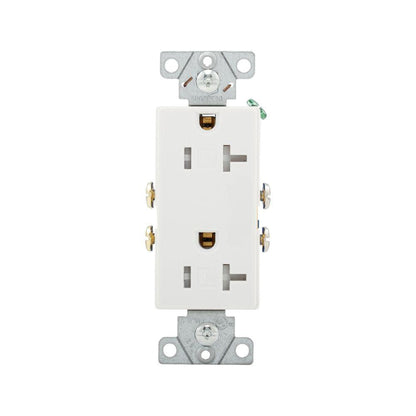 Tamper Resistant Straight Blade Receptacle - Thermoplastic