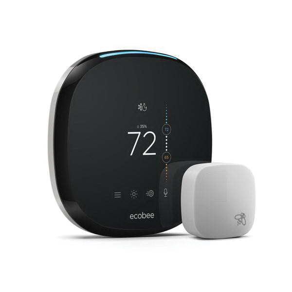 ECOBEE4 - Smart Thermostat - Horizontal - 24 V AC
