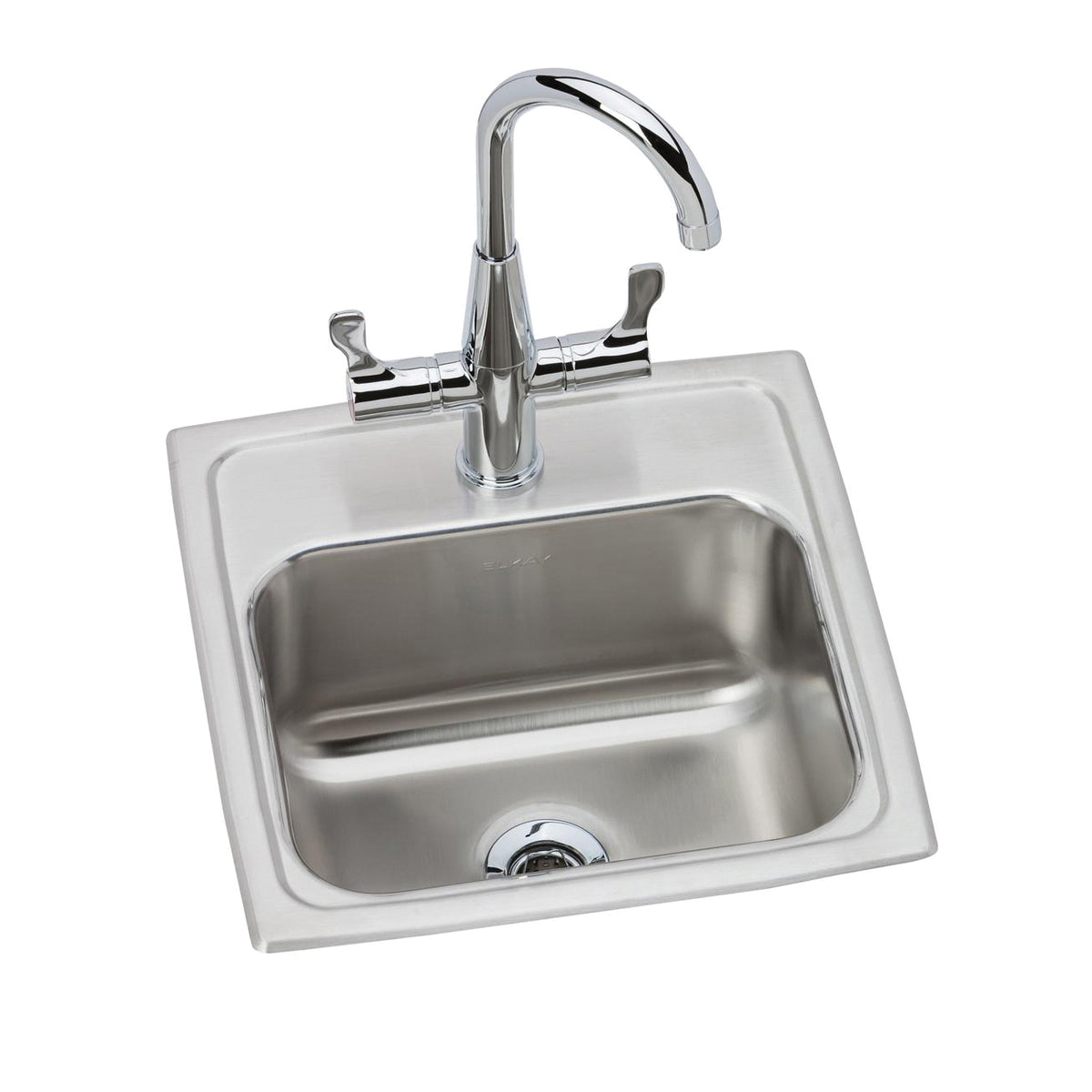 Lustertone Classic - Bar Sink and Faucet Kit - Drop-in