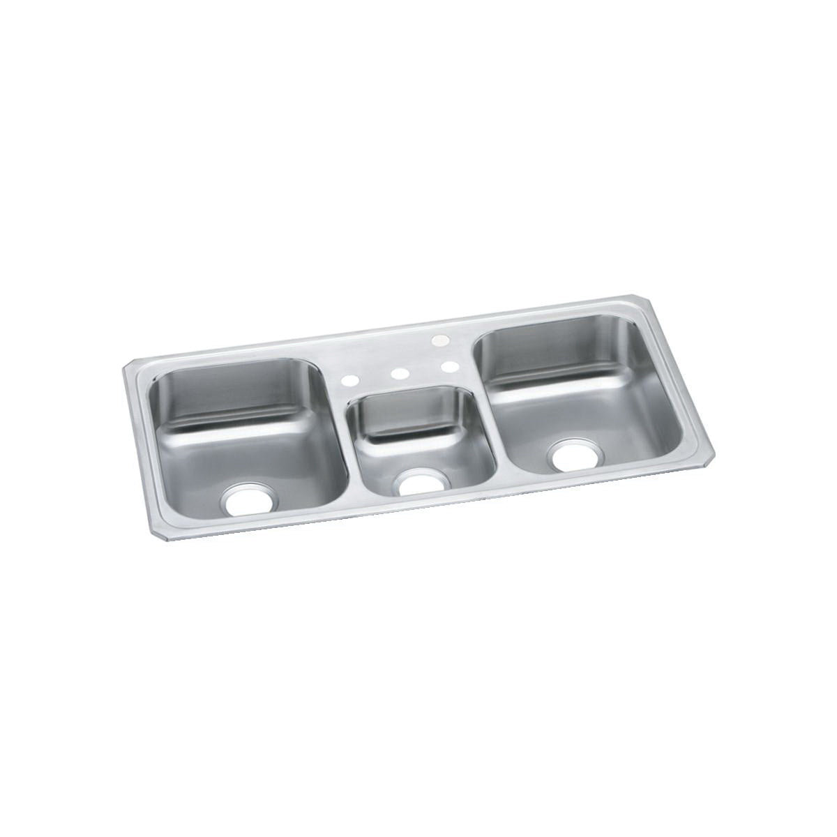 Celebrity - 43" Kitchen Sink - Triple Bowl