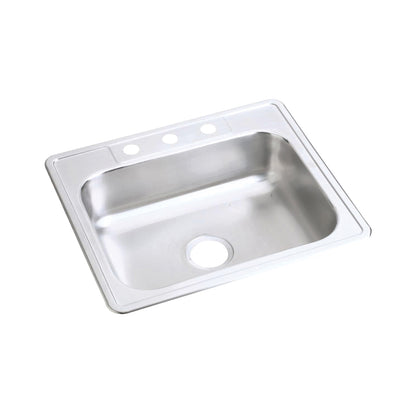 Dayton - 25" Kitchen Sink - Stainless Steel