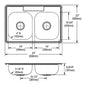 Dayton - 33" Kitchen Sink - Undermount