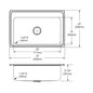 Lustertone Classic - 33" Traditional Kitchen Sink