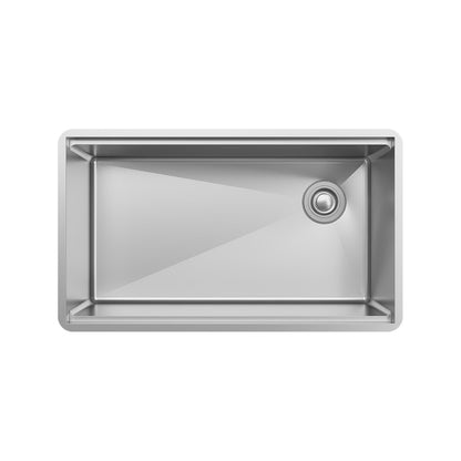 Crosstown - 31-1/2" Contemporary Kitchen Sink Kit