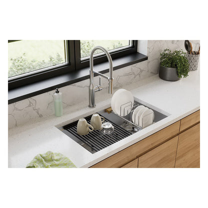 Crosstown - 31-1/2" Contemporary Kitchen Sink Kit