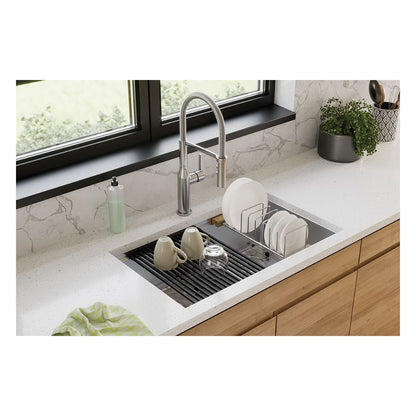 Crosstown - 31-1/2" Kitchen Sink Kit with Aqua Divide