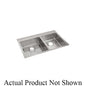 Elkay® ECTSRO33229RTBG1 Crosstown® Transitional Dual Mount Sink Kit, 1 Faucet Holes, 33 in L x 22 in W x 9 in H, Dual Mounting, 18 ga 304 Stainless Steel, Polished Satin, Import