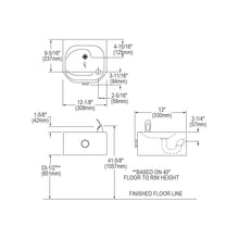 Soft Sides - Non-Filtered Drinking Fountain - Wall Mount