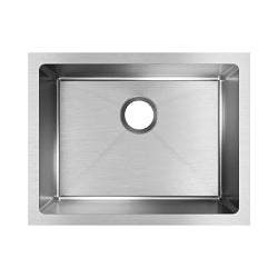 Crosstown - 23-1/2" Transitional Kitchen Sink - Undermount