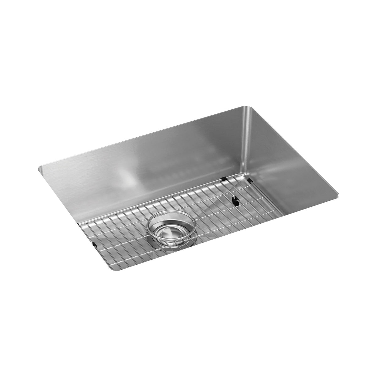 Crosstown - 23-1/2" Transitional Kitchen Sink Kit