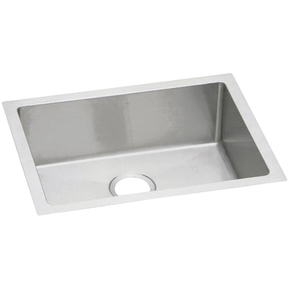 Crosstown - 23-1/2" Transitional Kitchen Sink - Single Bowl