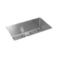 Crosstown - 30-1/2" Transitional Kitchen Sink Kit