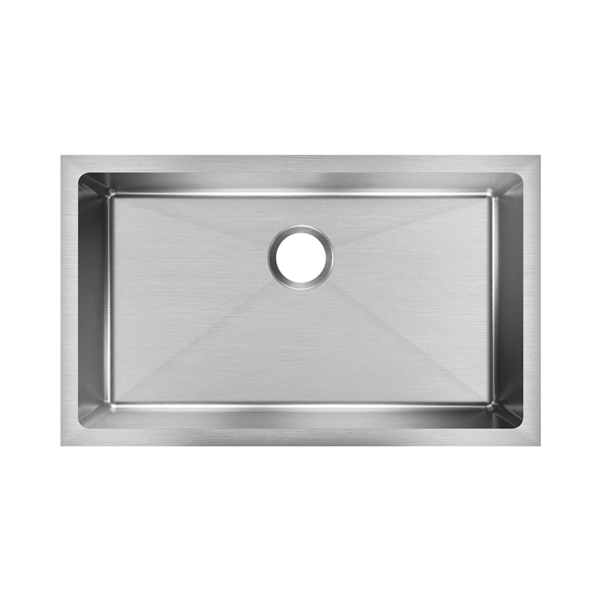 Crosstown - 30-1/2" Transitional Kitchen Sink - Undermount