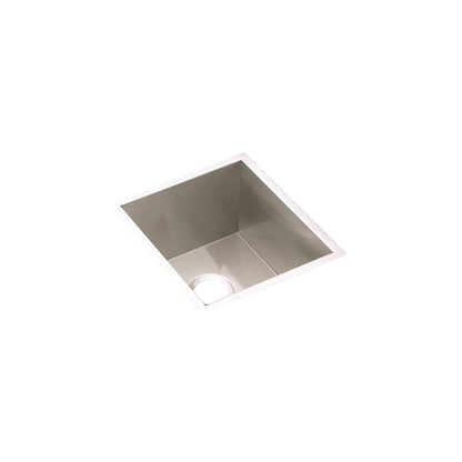 Crosstown - 16" Transitional Kitchen Sink - Undermount