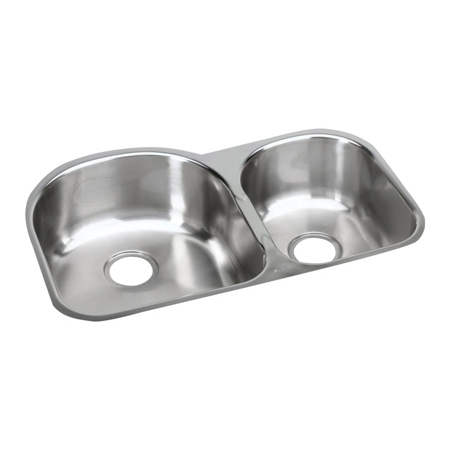 Harmony - 31-1/4" Offset Kitchen Sink - Undermount - Satin