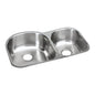 Harmony - 31-1/4" Offset Kitchen Sink - Undermount - Satin