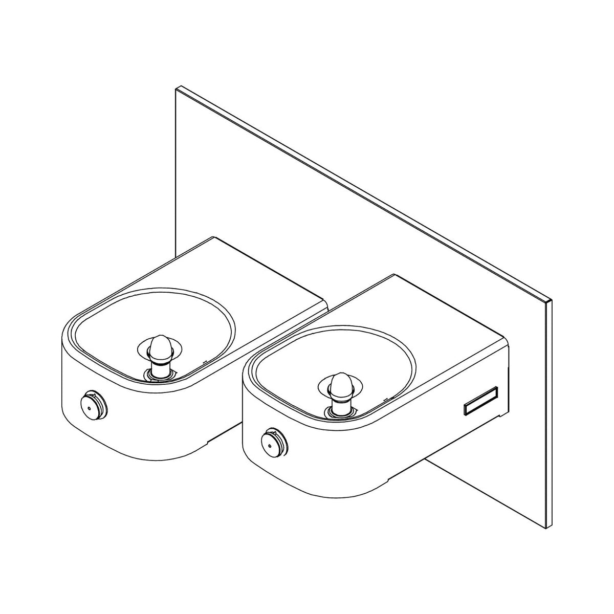 Soft Sides - Non-Filtered Bi-Level Reverse Drinking Fountain