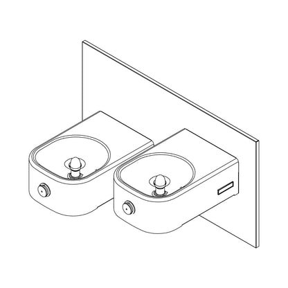 Soft Sides - Non-Filtered Bi-Level Reverse Drinking Fountain
