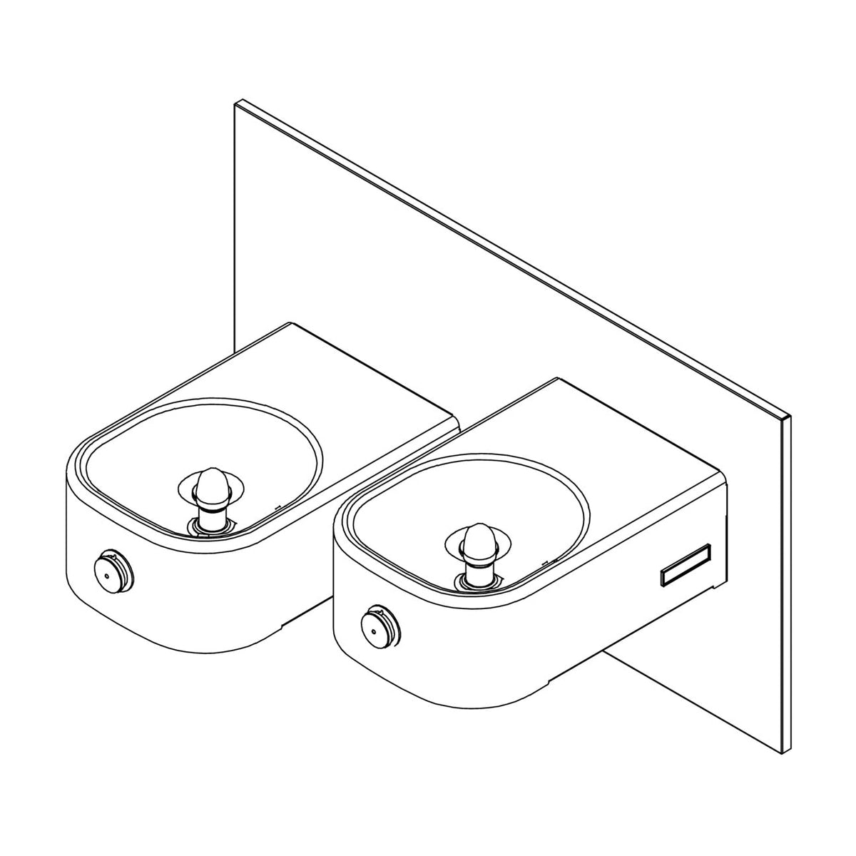 Soft Sides - Non-Filtered Bi-Level Reverse Drinking Fountain
