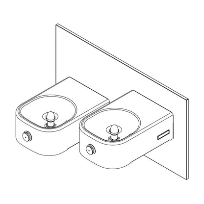 Soft Sides - Non-Filtered Bi-Level Reverse Drinking Fountain