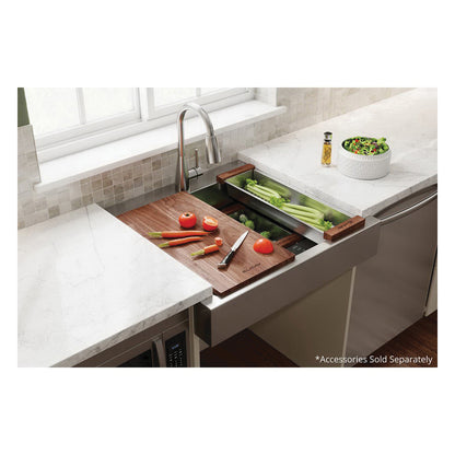 Dart Canyon - Contemporary Workstation Sink
