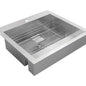 Dart Canyon - Contemporary Workstation Sink