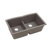 Elkay® ELGDULB3322GS0 Quartz Classic® Traditional Kitchen Sink, Graystone, Rectangle Shape, 15-3/16 in Left, 15-3/16 in Right L x 16-3/4 in Left, 16-3/4 in Right W Bowl x 10 in Left, 10 in Right D Bowl, 33 in L x 19 in W x 10 in H, Undermount Mounting