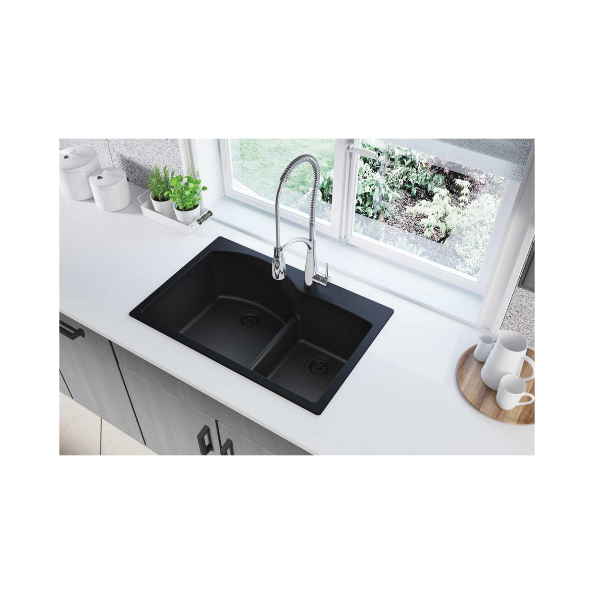 Elkay® ELGH3322R Traditional Kitchen Sink With Aqua Divide