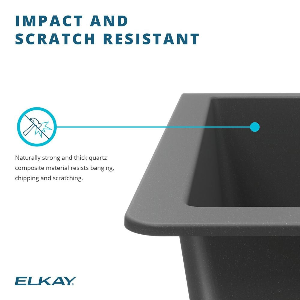 Quartz Classic - Sink with Aqua Divide - Undermount