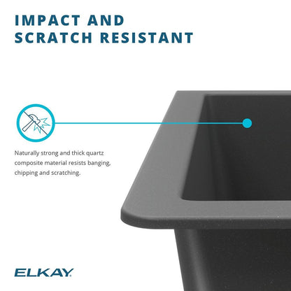 Quartz Classic - Sink with Aqua Divide - Undermount