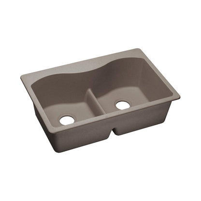 Classic - 33" Kitchen Sink with Aqua Divide - Drop-in